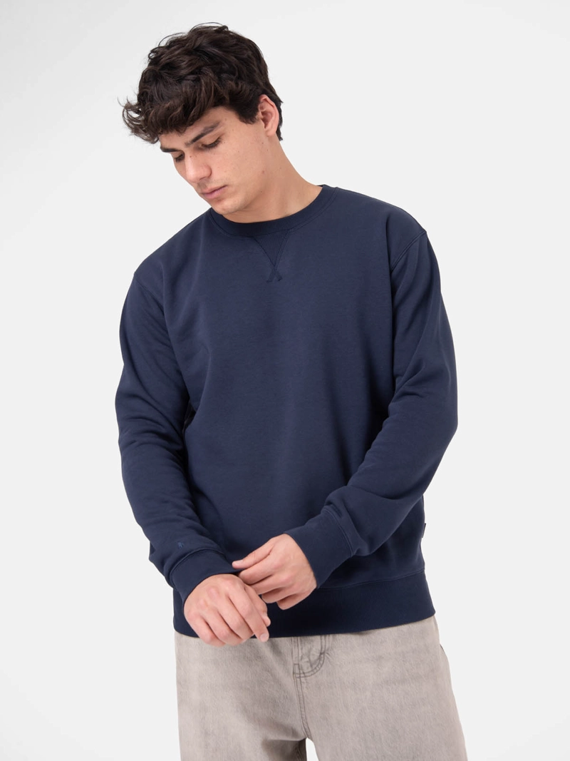 POLERON HOMBRE BASIC CREW AZUL  BURTON - 1