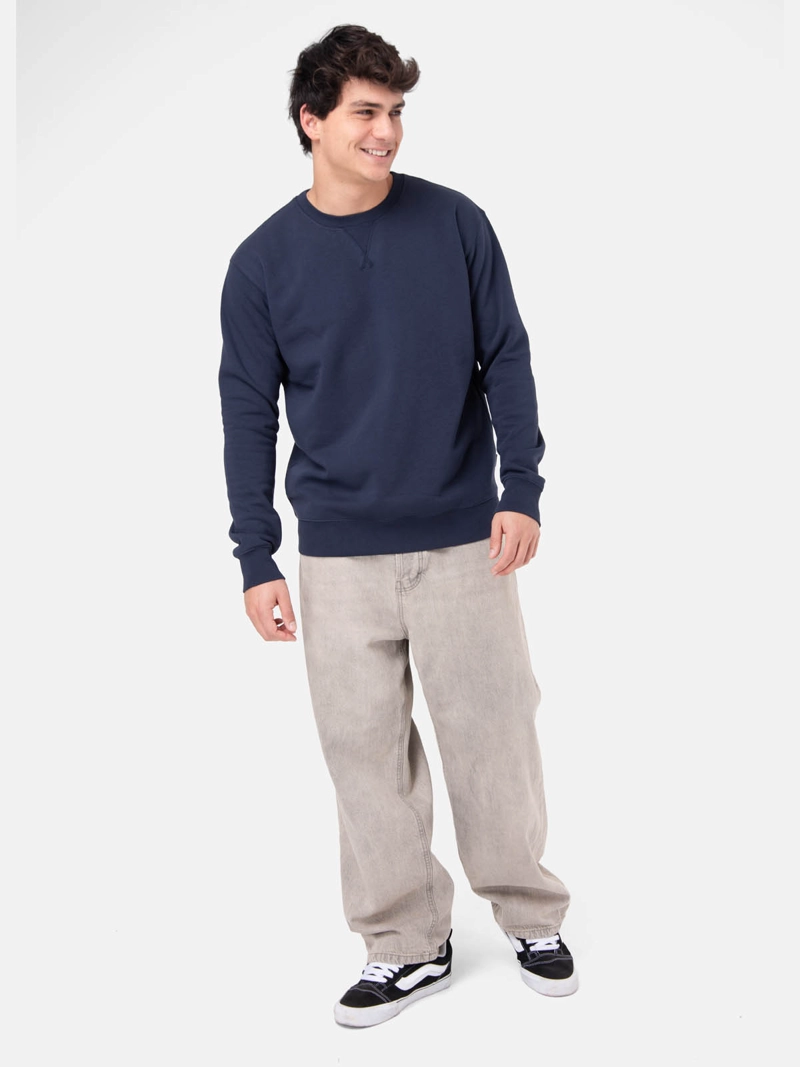 POLERON HOMBRE BASIC CREW AZUL  BURTON - 6