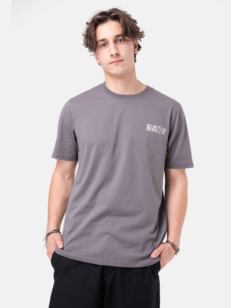 POLERA M/C HOMBRE DISRUPT GRIS  BURTON - 1