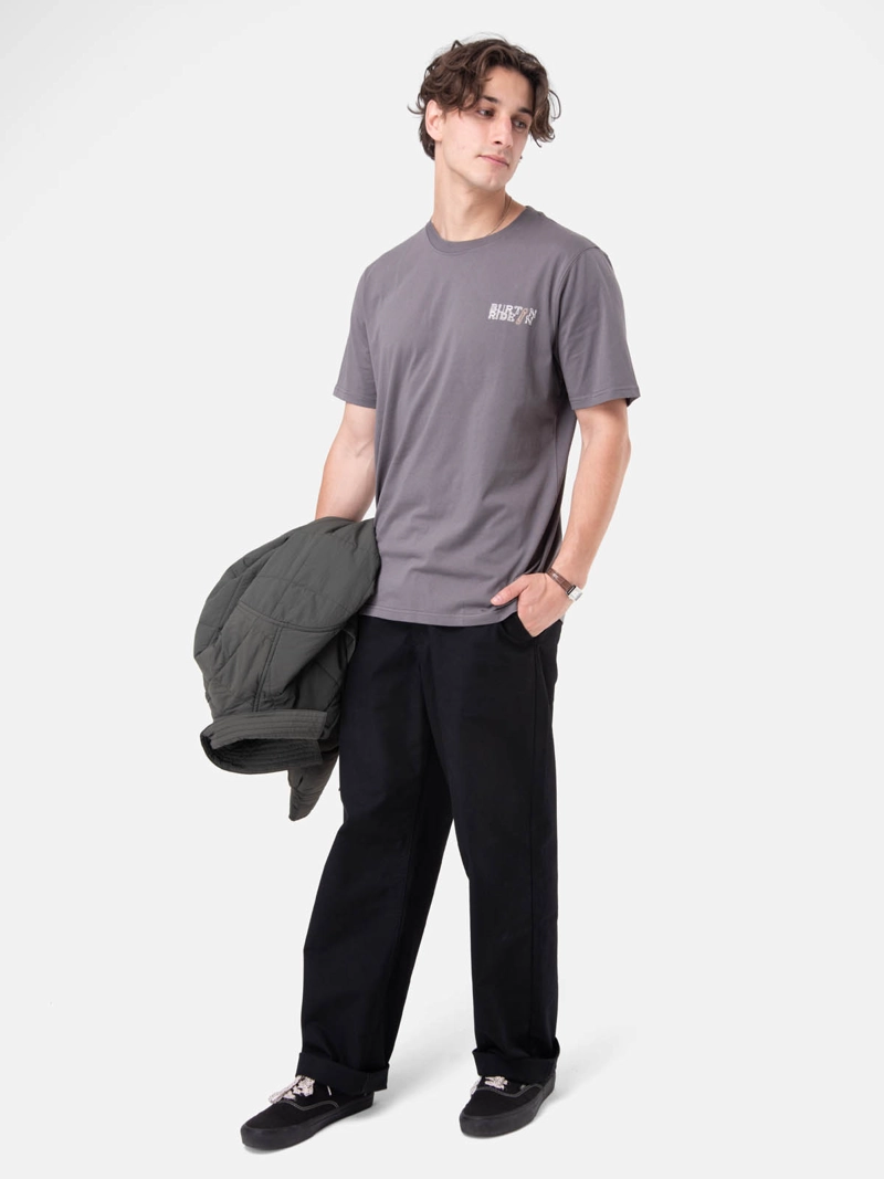 POLERA M/C HOMBRE DISRUPT GRIS  BURTON - 5