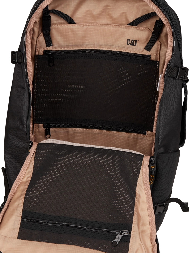 MOCHILA UNISEX TRAVEL BACKPACK GRIS CAT - 4