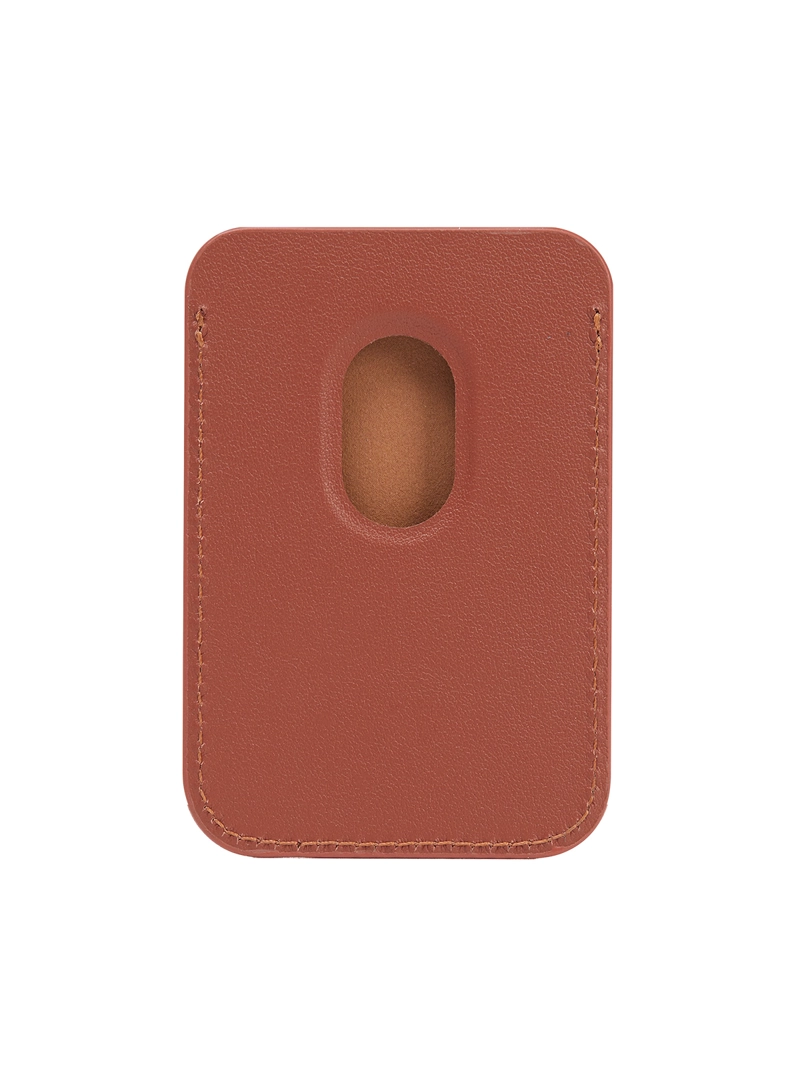 BILLETERA CUERO UNISEX ARUBA MAGSAFE WALLET CAFE  CAT - 2