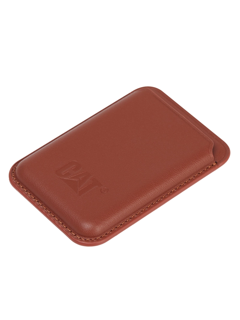 BILLETERA CUERO UNISEX ARUBA MAGSAFE WALLET CAFE  CAT - 3