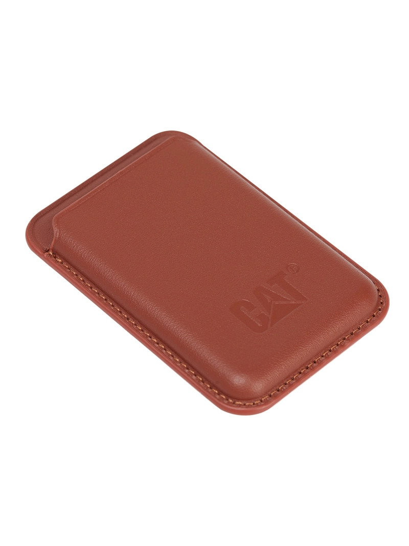 BILLETERA CUERO UNISEX ARUBA MAGSAFE WALLET CAFE  CAT - 4