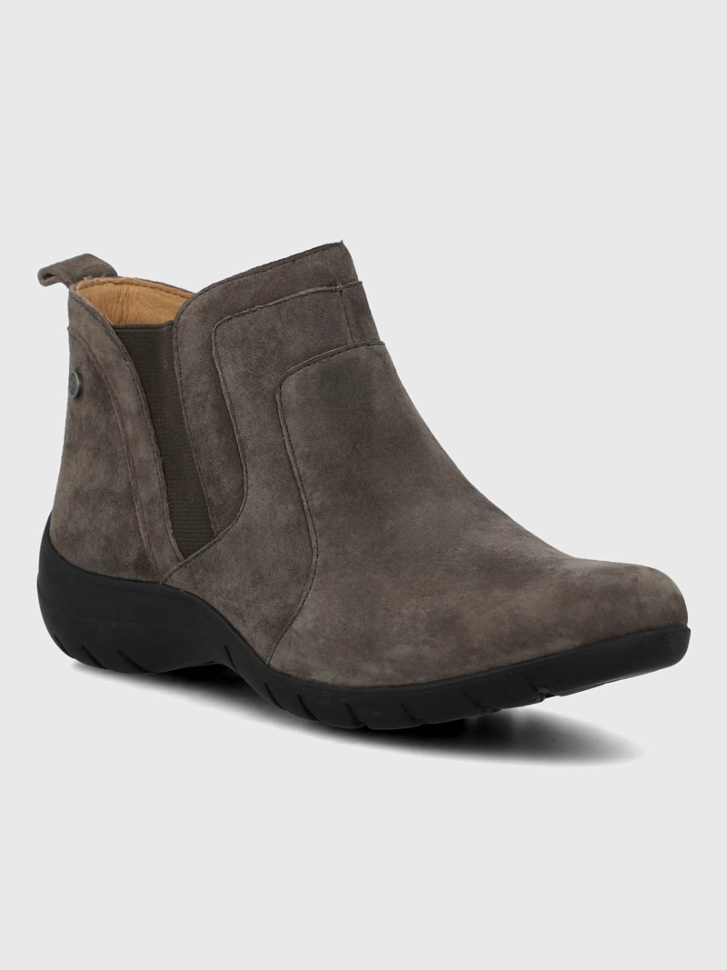 BOTIN CUERO MUJER EVER GRIS HUSH PUPPIES - 1