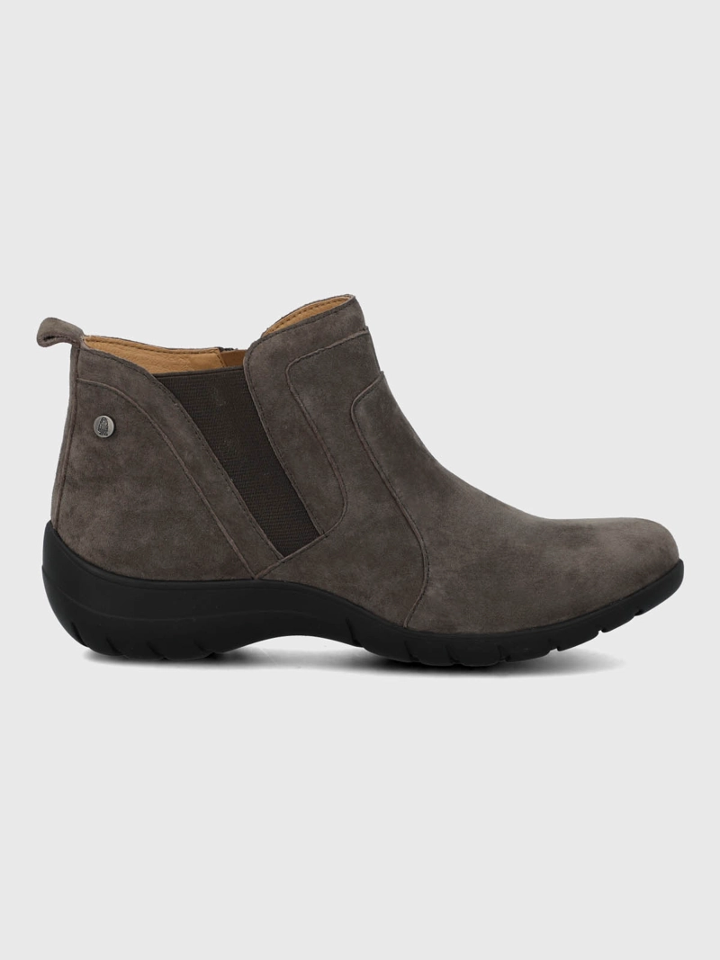 BOTIN CUERO MUJER EVER GRIS HUSH PUPPIES - 2