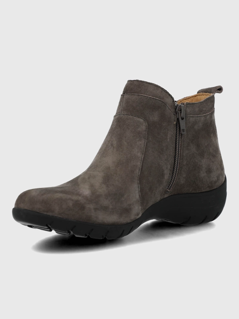 BOTIN CUERO MUJER EVER GRIS HUSH PUPPIES - 5