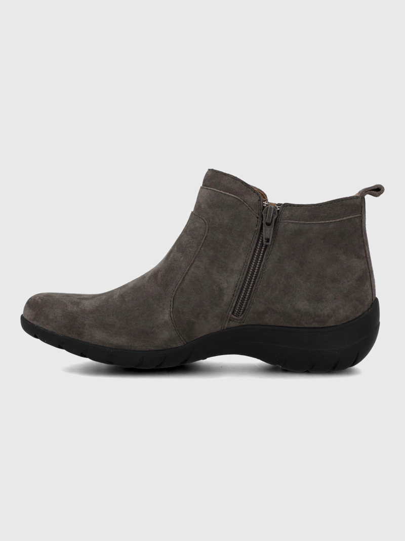 BOTIN CUERO MUJER EVER GRIS HUSH PUPPIES - 6