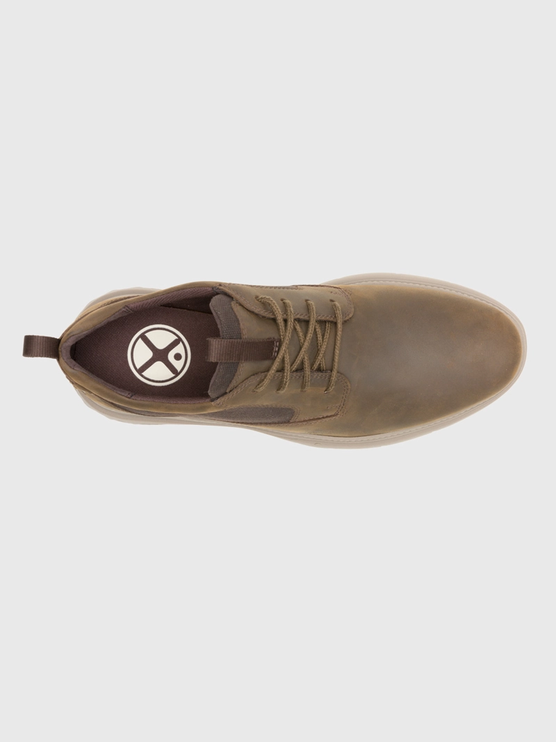 ZAPATILLA CUERO HOMBRE LACEUP CAFE  HUSH PUPPIES - 6