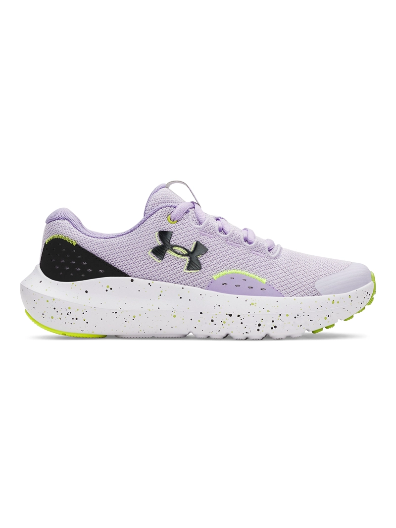 ZAPATILLA RUNNING NIÑA SURGE 4 MORADO UA - 1