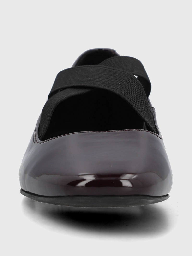 BALLERINA CUERO MUJER LAVING ROJO HUSH PUPPIES - 4
