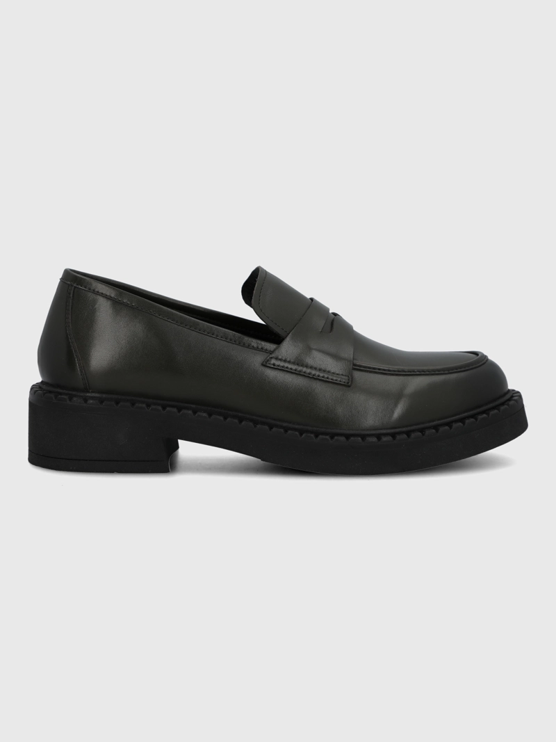 MOCASIN CUERO MUJER RUBERTA VERDE HUSH PUPPIES - 2