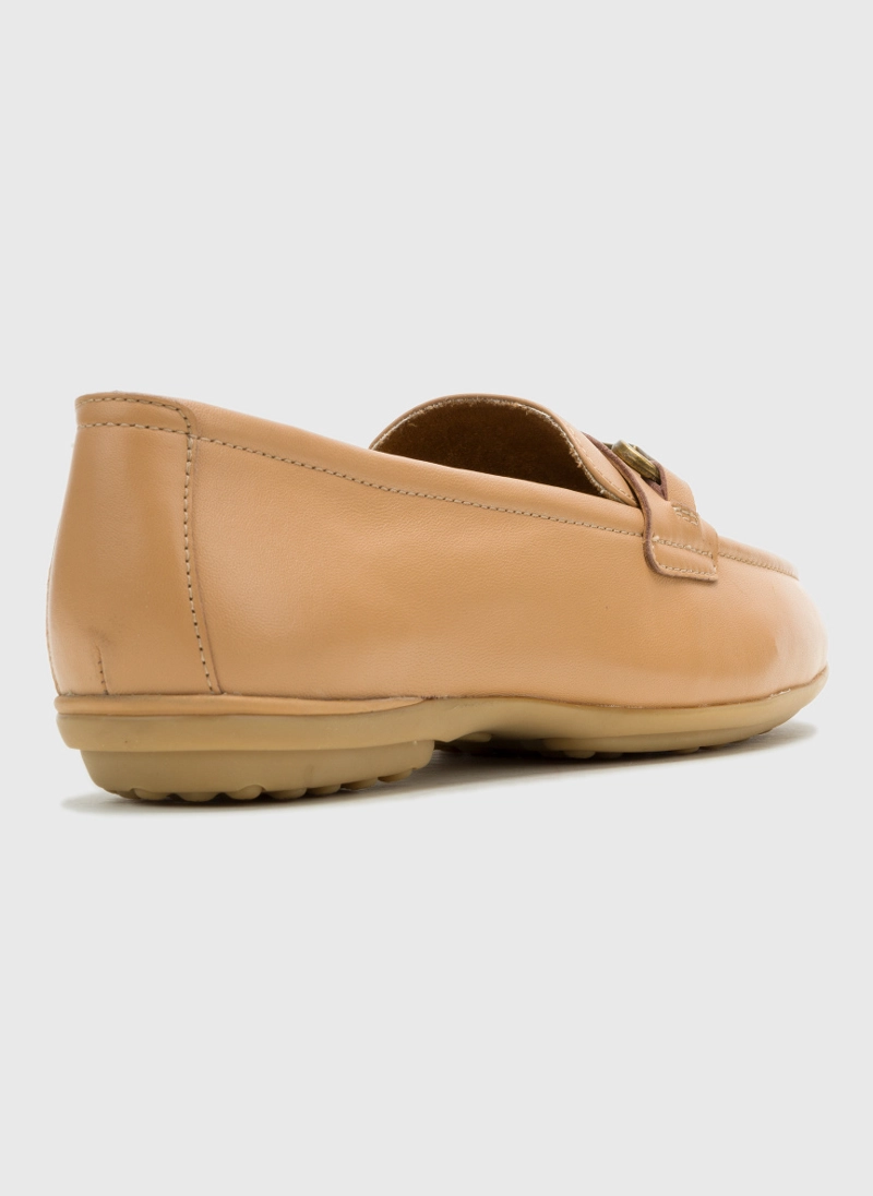 MOCASIN CUERO MUJER ALICE BIT LOAFER CAFE  HUSH PUPPIES - 4