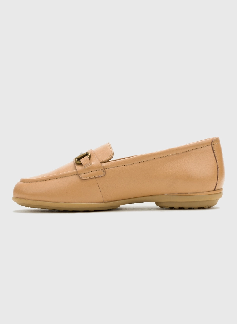 MOCASIN CUERO MUJER ALICE BIT LOAFER CAFE  HUSH PUPPIES - 5
