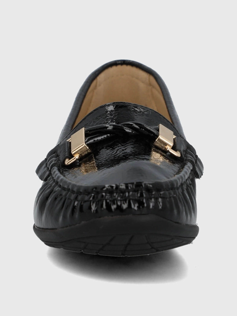 MOCASIN MUJER GRISELDA NEGRO HUSH PUPPIES - 4