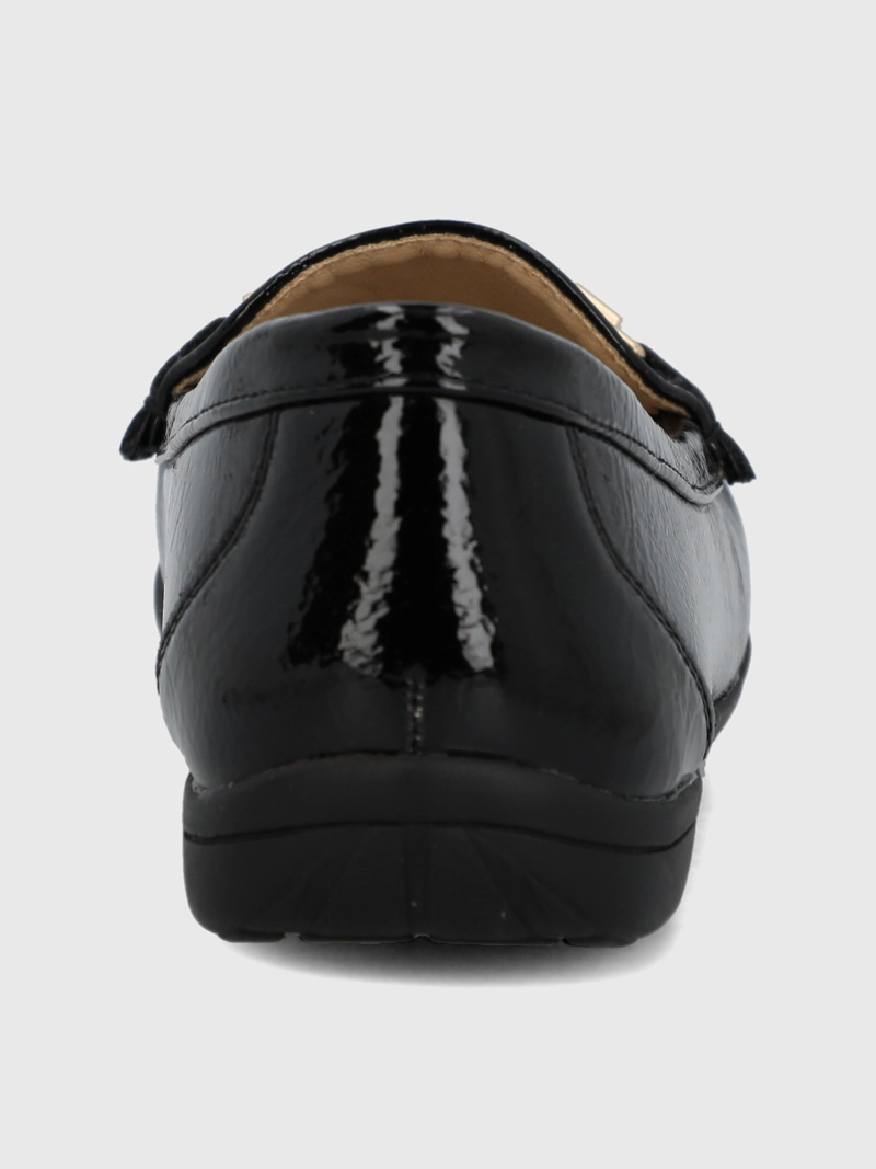 MOCASIN MUJER GRISELDA NEGRO HUSH PUPPIES - 7