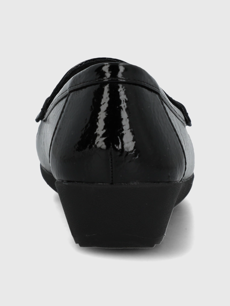 MOCASIN MUJER ANASTASIA NEGRO HUSH PUPPIES - 7