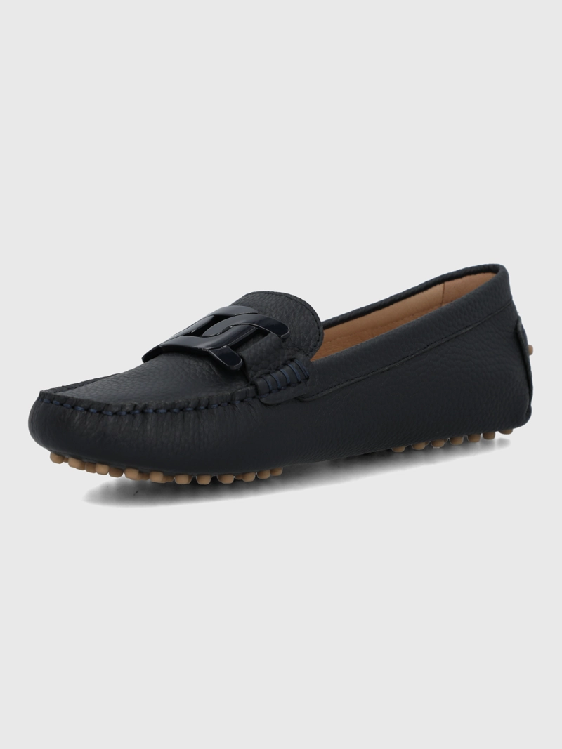 MOCASIN CUERO MUJER SIMONA AZUL HUSH PUPPIES - 6
