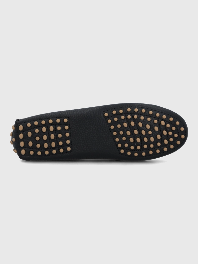 MOCASIN CUERO MUJER SIMONA AZUL HUSH PUPPIES - 8