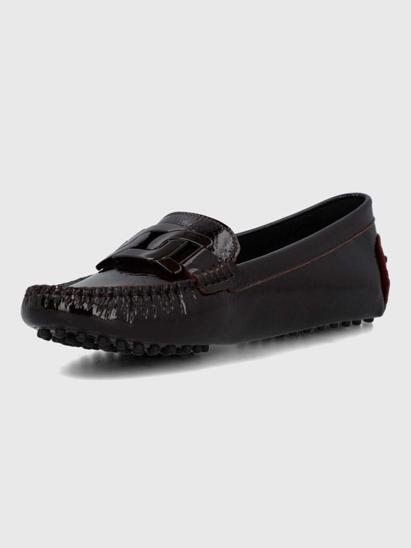 MOCASIN CUERO MUJER SIMONA ROJO HUSH PUPPIES - 6