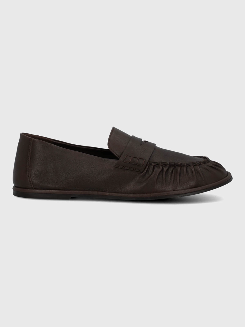 MOCASIN CUERO MUJER NINNA CAFE  HUSH PUPPIES - 2