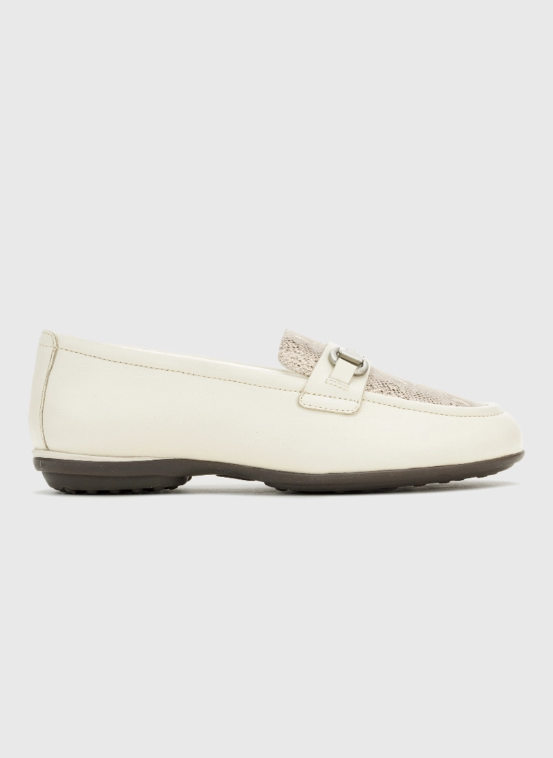 MOCASIN CUERO MUJER ALICEBIT LOAFER BLANCO HUSH PUPPIES - 2