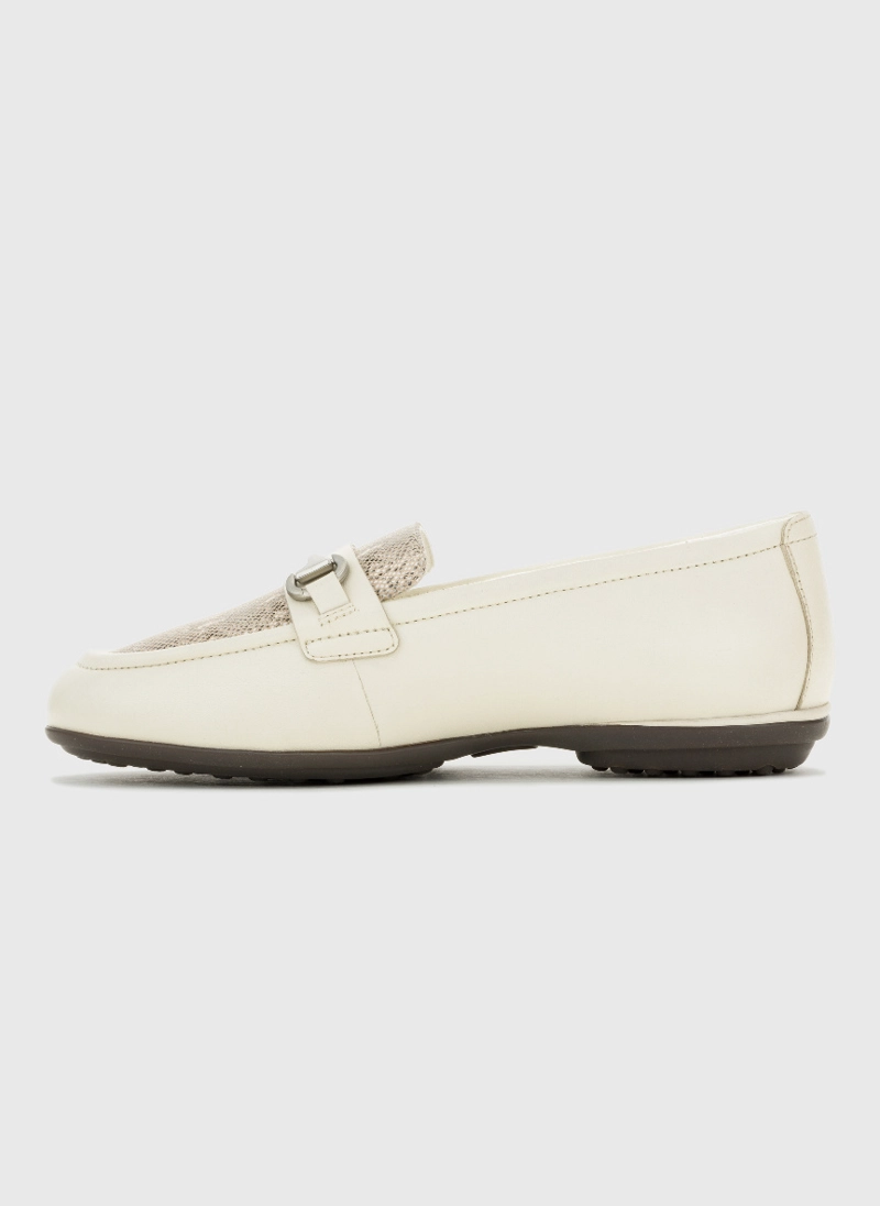 MOCASIN CUERO MUJER ALICEBIT LOAFER BLANCO HUSH PUPPIES - 5