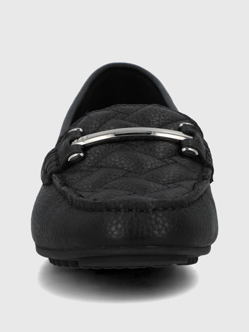 MOCASIN CUERO MUJER SILVIA NEGRO HUSH PUPPIES - 4
