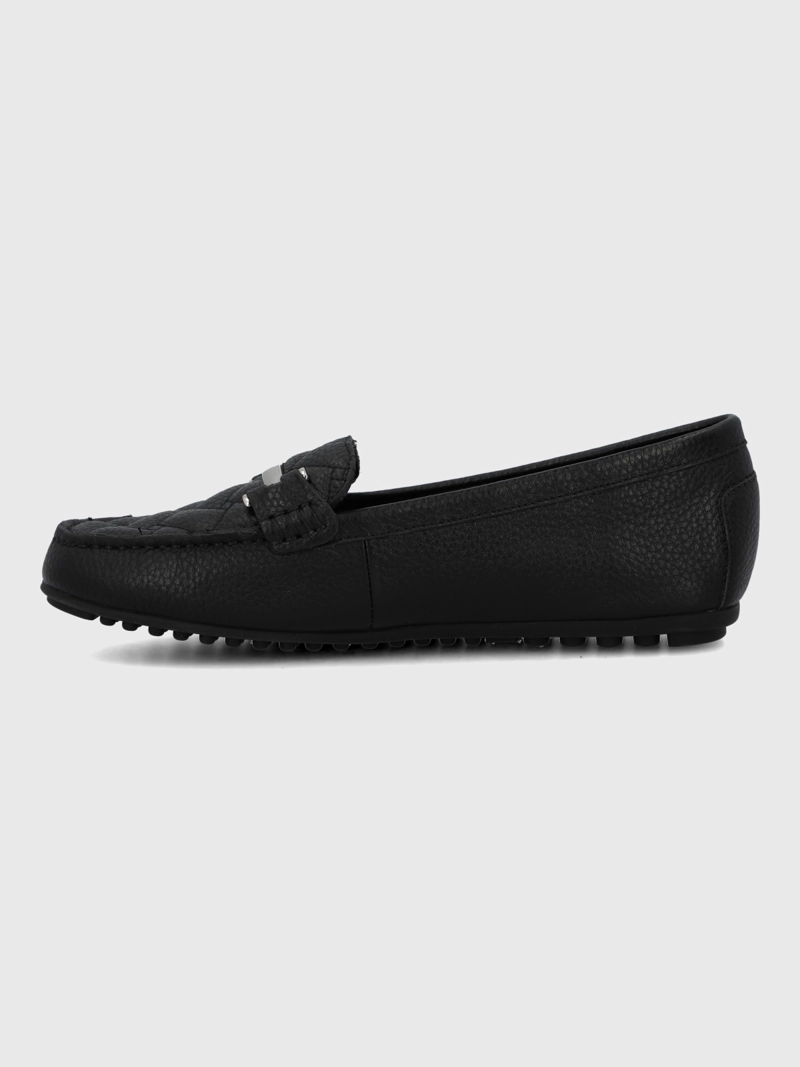 MOCASIN CUERO MUJER SILVIA NEGRO HUSH PUPPIES - 5
