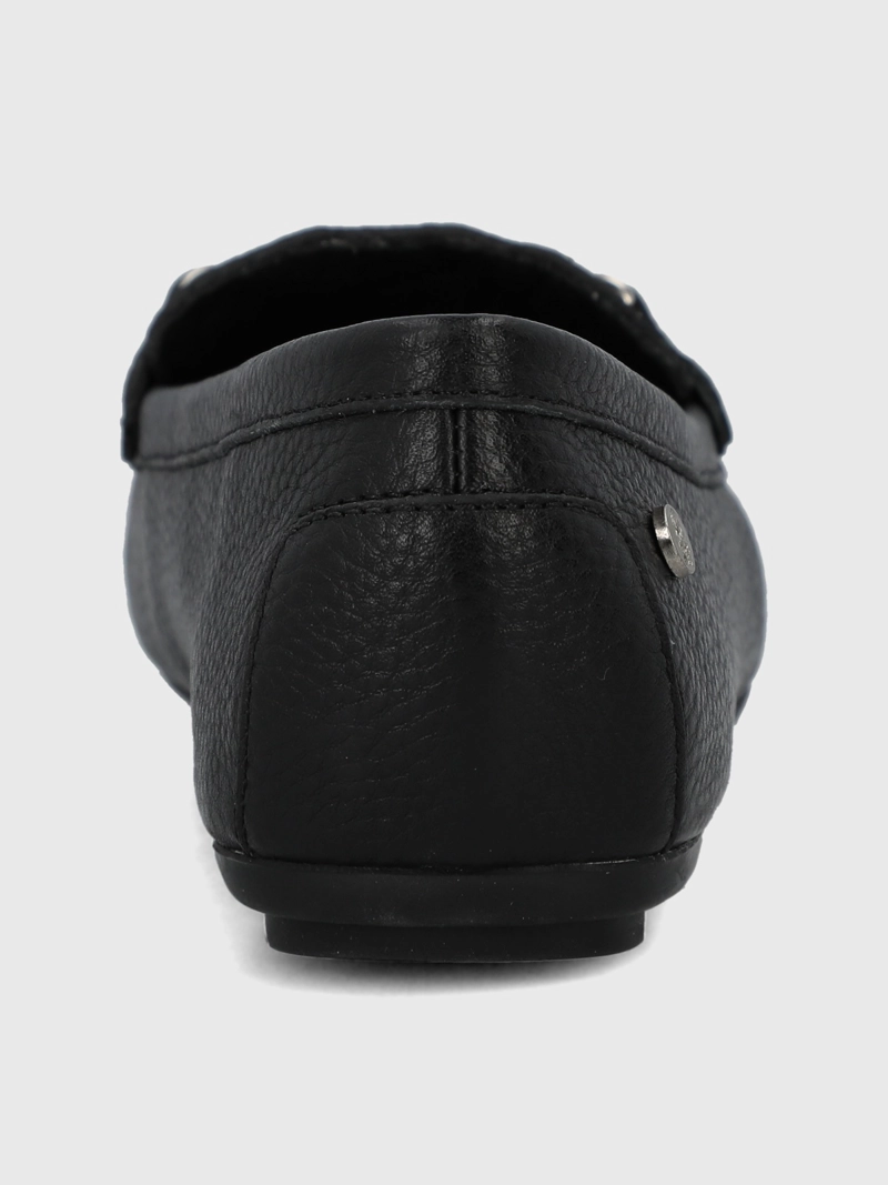MOCASIN CUERO MUJER SILVIA NEGRO HUSH PUPPIES - 7