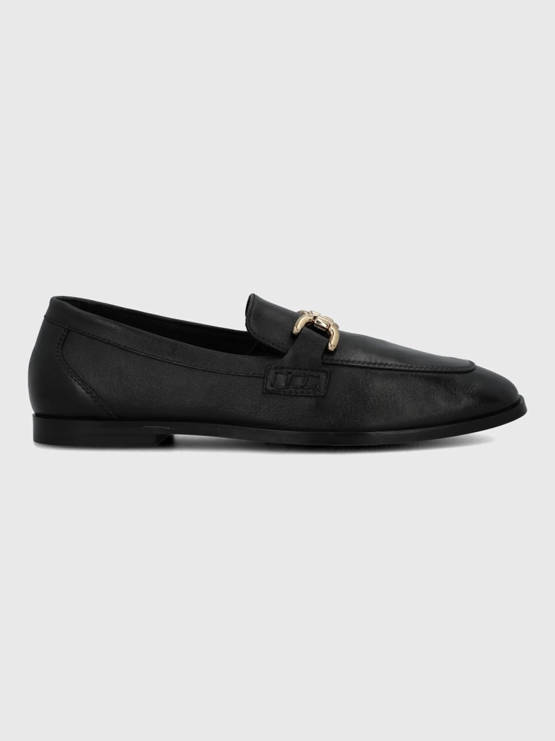 MOCASIN CUERO MUJER BLUME NEGRO HUSH PUPPIES - 1