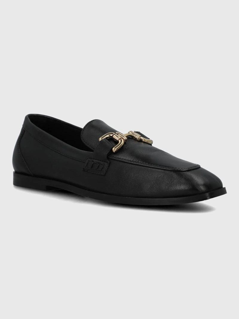 MOCASIN CUERO MUJER BLUME NEGRO HUSH PUPPIES - 2