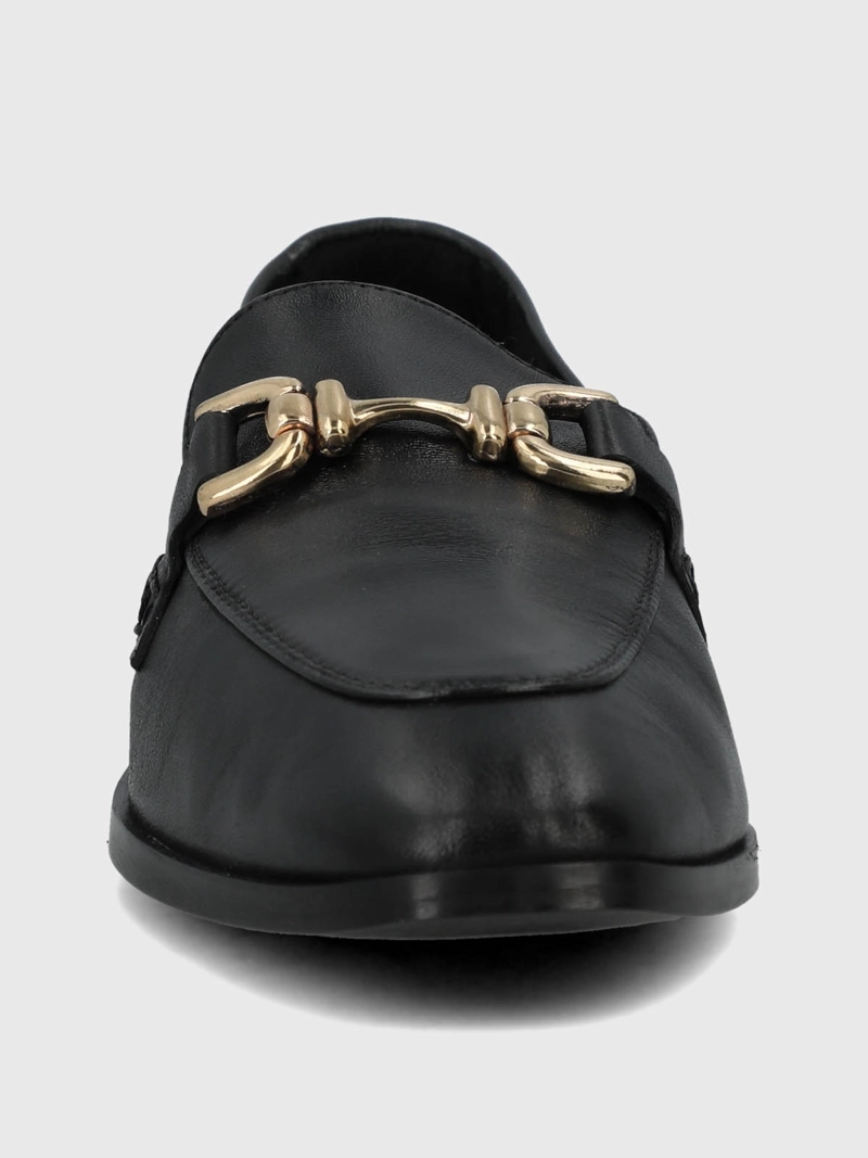 MOCASIN CUERO MUJER BLUME NEGRO HUSH PUPPIES - 4