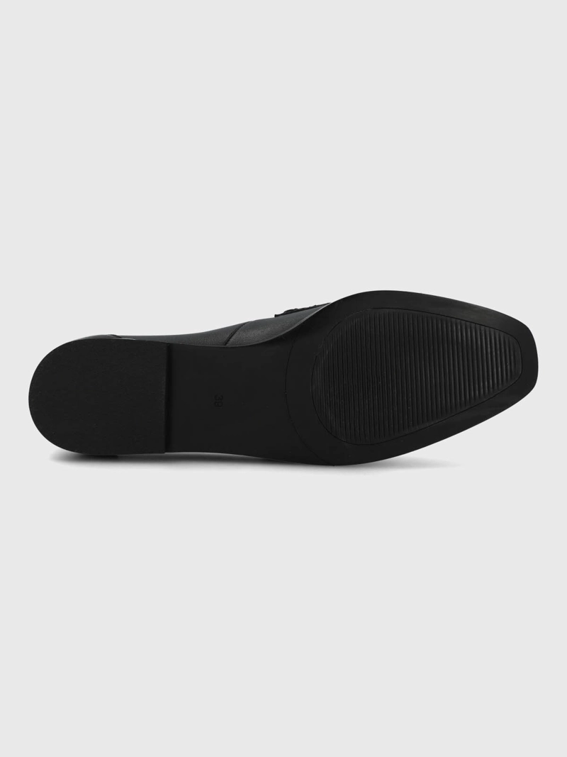 MOCASIN CUERO MUJER BLUME NEGRO HUSH PUPPIES - 8
