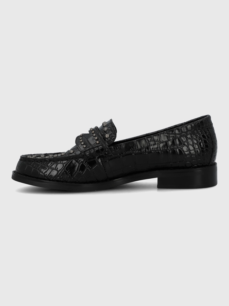 MOCASIN CUERO MUJER CROTA NEGRO HUSH PUPPIES - 6