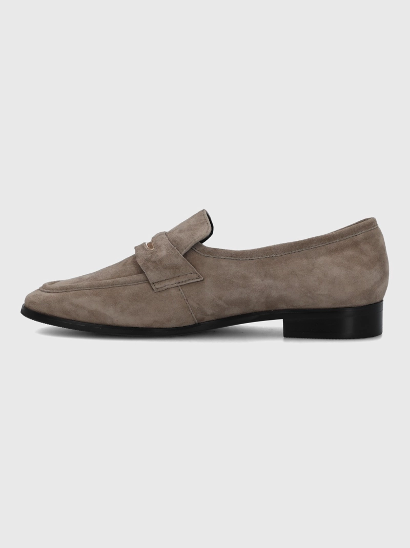 MOCASIN CUERO MUJER SULANA CAFE  HUSH PUPPIES - 6