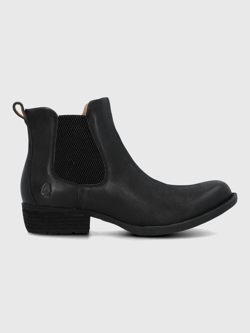 BOTIN CUERO MUJER KAROL NEGRO HUSH PUPPIES - 2