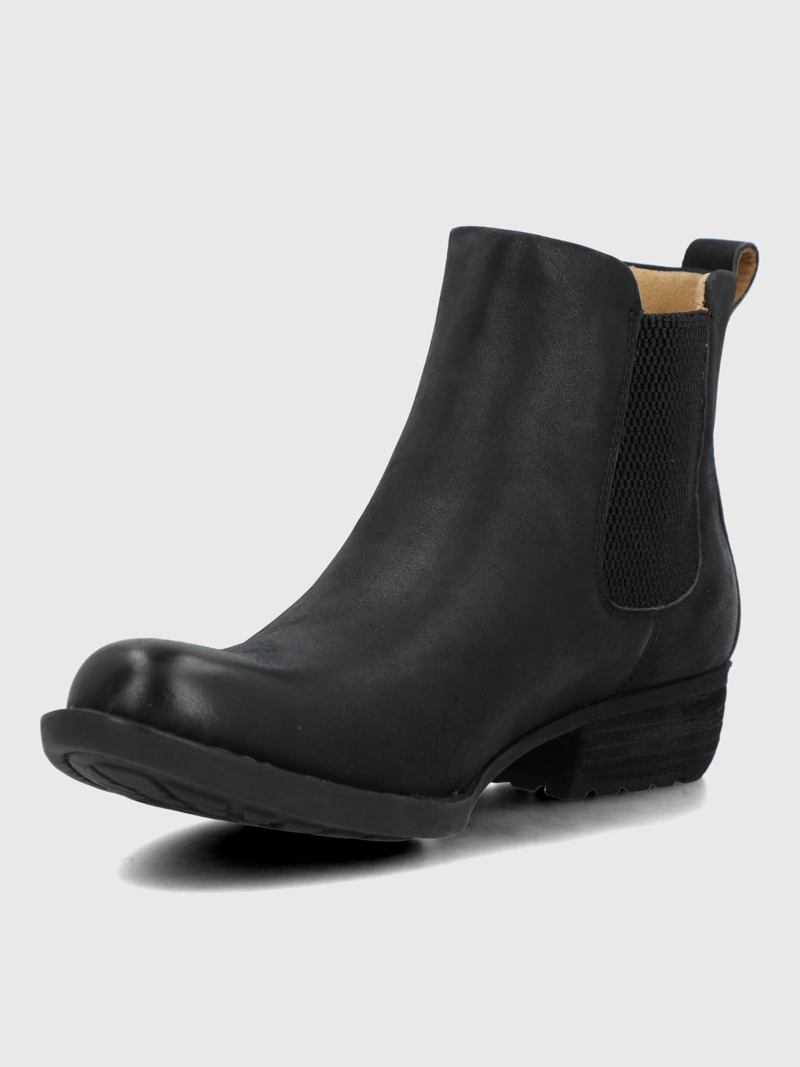 BOTIN CUERO MUJER KAROL NEGRO HUSH PUPPIES - 6