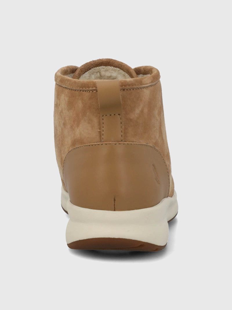 BOTIN CUERO MUJER SURBO CAFE  OSCURO HUSH PUPPIES - 7