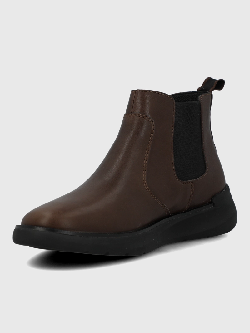 BOTIN CUERO MUJER FLORA CAFE  HUSH PUPPIES - 6
