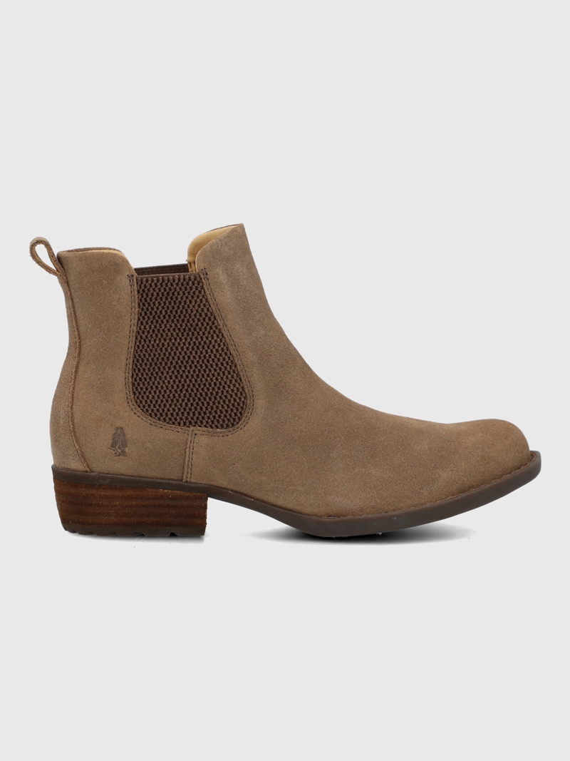 BOTIN CUERO MUJER KAROL CAFE  HUSH PUPPIES - 2