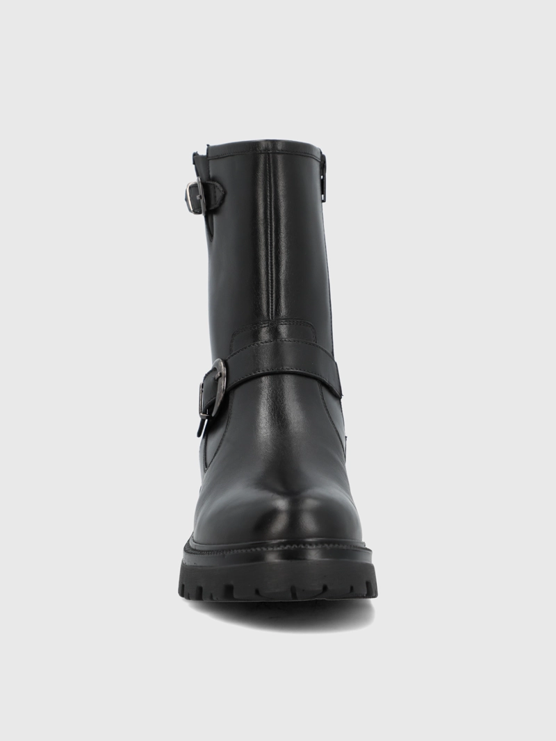 BOTIN CUERO MUJER BUNDA NEGRO HUSH PUPPIES - 4