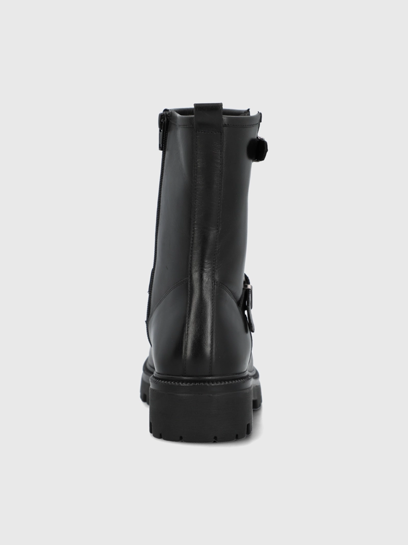 BOTIN CUERO MUJER BUNDA NEGRO HUSH PUPPIES - 7