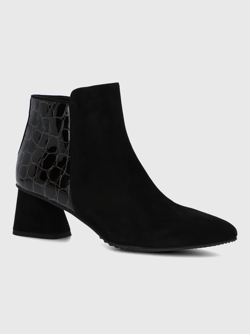 BOTIN BRUNATE CUERO MUJER NAVILLE NEGRO HUSH PUPPIES - 1