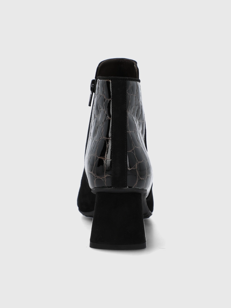 BOTIN BRUNATE CUERO MUJER NAVILLE NEGRO HUSH PUPPIES - 8