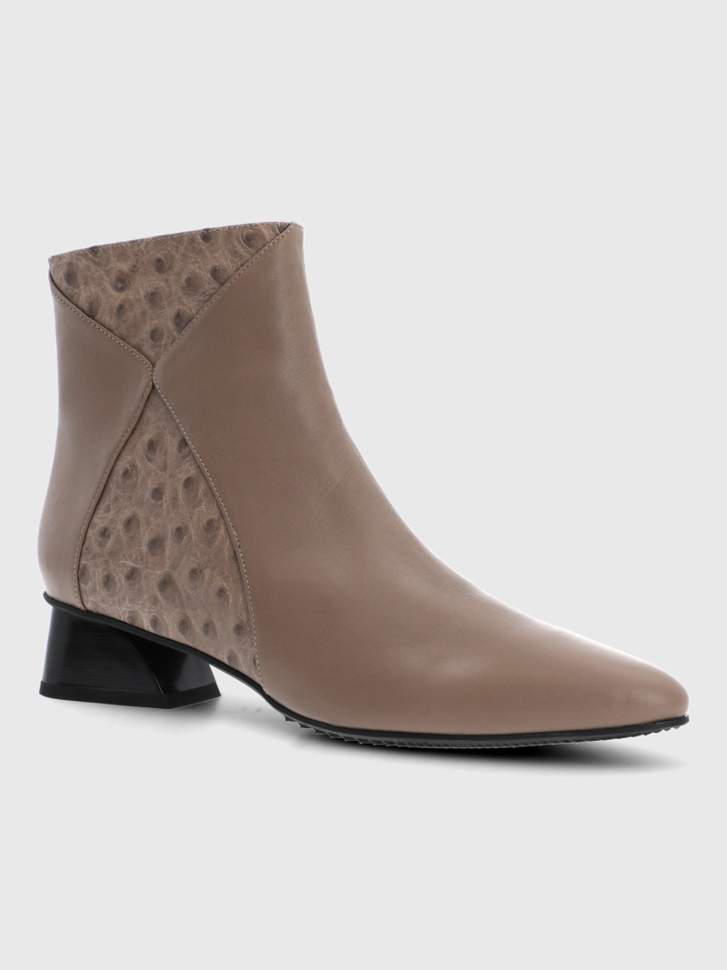 BOTIN BRUNATE CUERO MUJER PINEDO CAFE  HUSH PUPPIES - 1