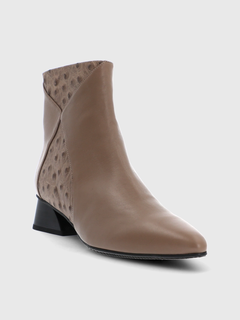 BOTIN BRUNATE CUERO MUJER PINEDO CAFE  HUSH PUPPIES - 2