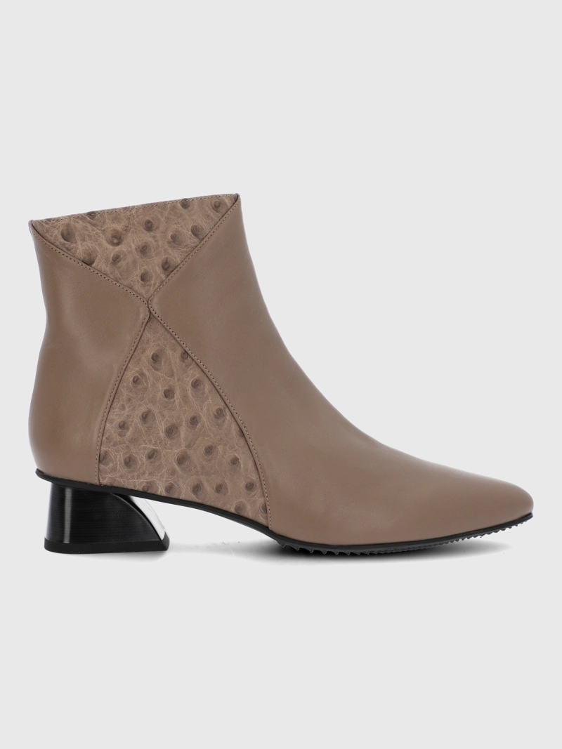 BOTIN BRUNATE CUERO MUJER PINEDO CAFE  HUSH PUPPIES - 4