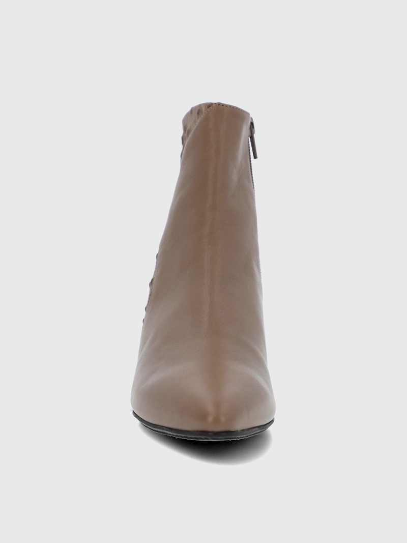 BOTIN BRUNATE CUERO MUJER PINEDO CAFE  HUSH PUPPIES - 5