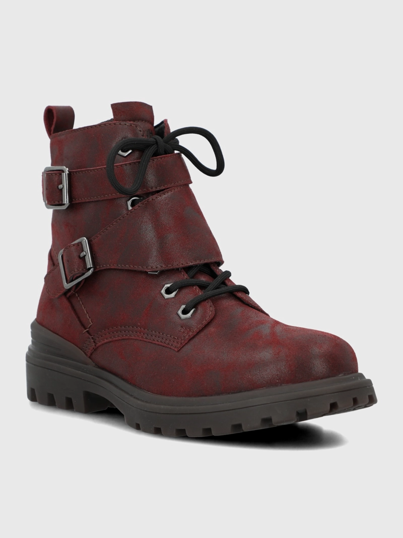 BOTIN MUJER FUNDY BURDEO HUSH PUPPIES - 1